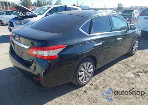 2014 Nissan Sentra S z USA, uszkodzony, nr VIN 3N1AB7AP0EY212450